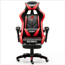 Load image into Gallery viewer, New arrival Racing synthetic Leather gaming chair Internet cafes WCG computer chair comfortable lying household Chair