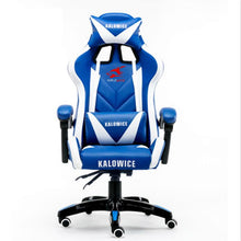 Load image into Gallery viewer, New arrival Racing synthetic Leather gaming chair Internet cafes WCG computer chair comfortable lying household Chair