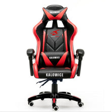 Load image into Gallery viewer, New arrival Racing synthetic Leather gaming chair Internet cafes WCG computer chair comfortable lying household Chair
